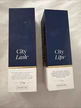 city Lash & Lips Duo — Navy and White